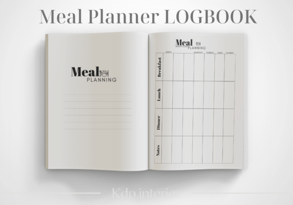 Download Meal Planner LOGBOOK - Premium Resources