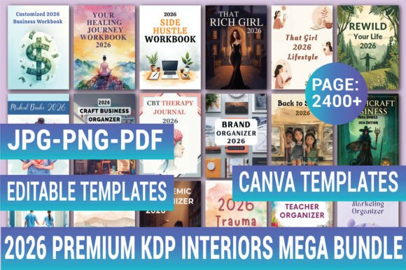 Download 2026 PREMIUM KDP INTERIORS MEGA BUNDLE - Mega Collection