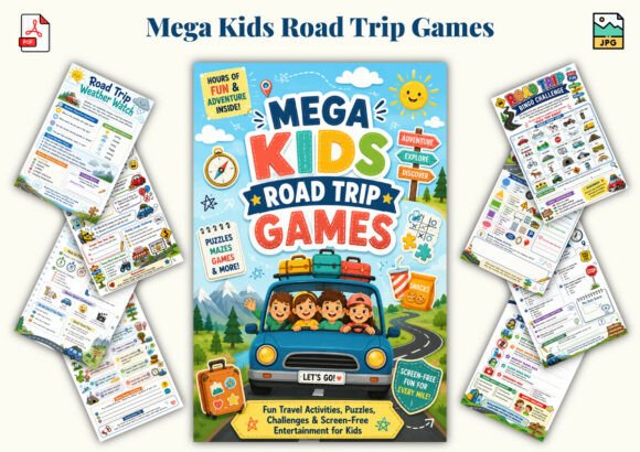Download Mega Kids Road Trip Games - Mega Collection