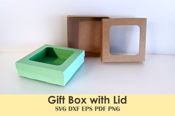 Download Bakery Gift Box with Window Lid - Premium Resources