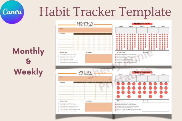 Download Habit Tracker Template - Habit tracker Collection