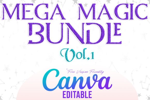 Download Mega Magic Bundle Vol. 1 Canva Editable - Mega Collection