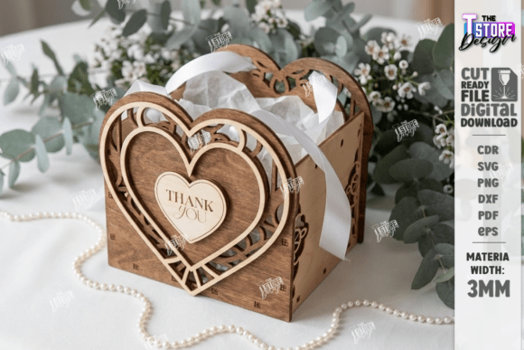Download Mini Wooden Gift Box Laser Cut | CNC - Gift Collection
