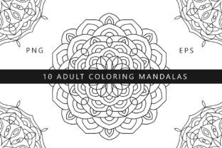 Download 10 Adult Coloring Mandalas - Coloring mandalas Collection