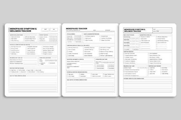 Download Menopause Log Book KDP Interior Layout - Log book Collection